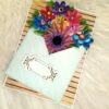 Quilled Flowers In Envelope Greeting Card