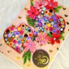 Quilled hearts love greeting card