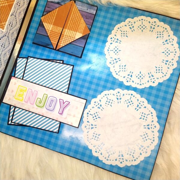 Sparkling Big Male Mini Scrapbook Greeting card image