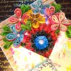 Quilled Flowers In Envelope Greeting Card