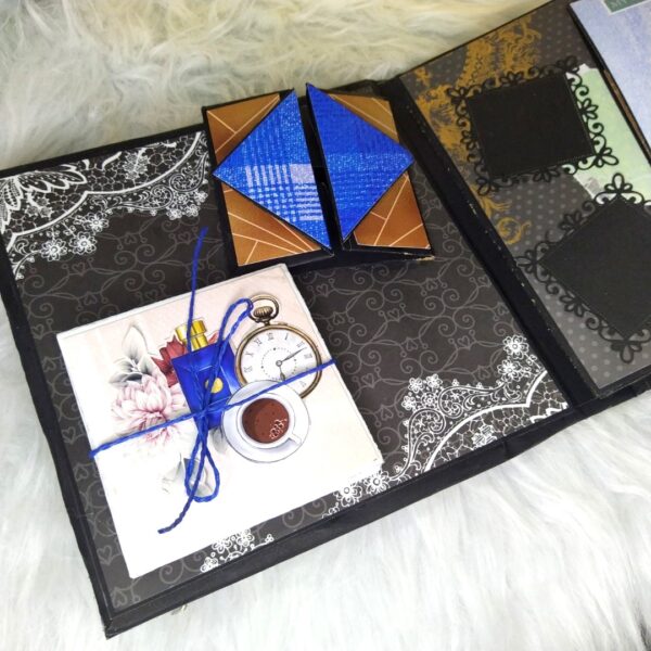 Male Theme Handmade Scrapbook