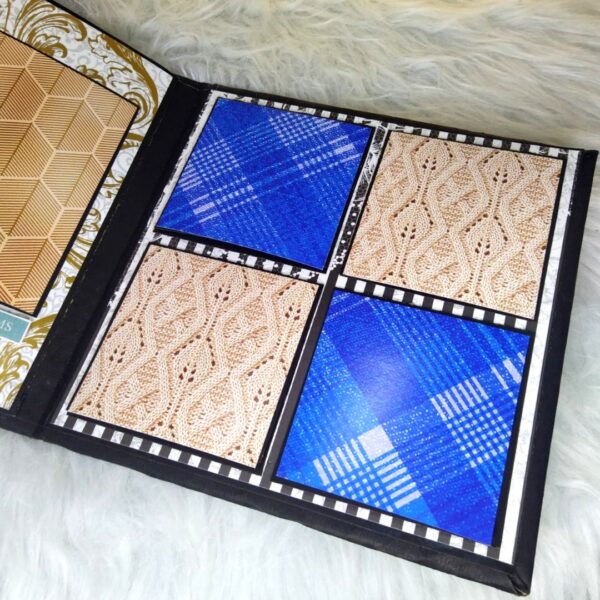 Male Theme Handmade Scrapbook