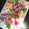 Quilled hearts love greeting card