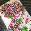 Quilled Hearts Love Greeting Card