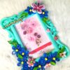 Blue Quilled Flowers Photo Frame - 4x6 inch photo