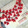 Quilled Hearts Tree With Love Couple Greeting Card