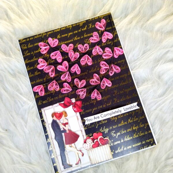 IMG_20230826_104250 Quilled love tree of hearts greeting card