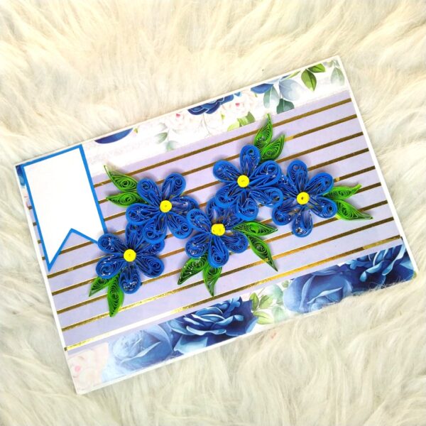 IMG_20230826_104355 Sparkling Blue Quilled Flowers card