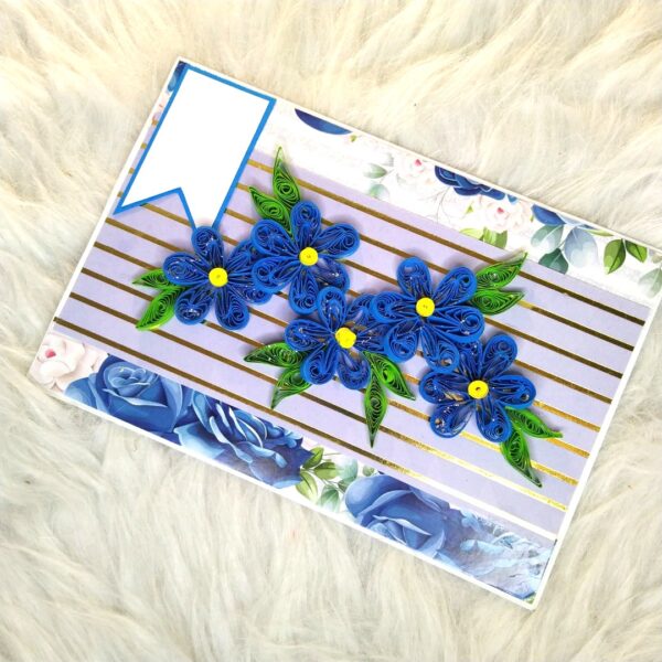 IMG_20230826_104403 Sparkling Blue Quilled Flowers card