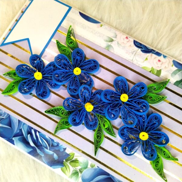 IMG_20230826_104604 Sparkling Blue Quilled Flowers card