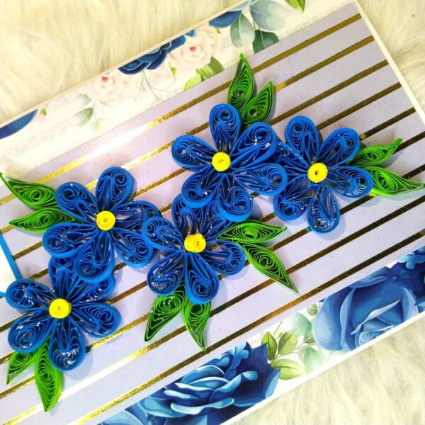 IMG_20230826_104612 Sparkling Blue Quilled Flowers card