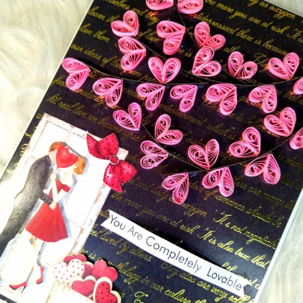 IMG_20230826_104657 Quilled love tree of hearts greeting card