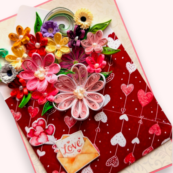 Love-quilled-card-Photoroom-1 Quilled Flowers In Love Envelope Greeting Card