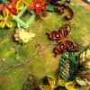 Mixed Media Green Themed Quilled Greeting Card Cum Scrapbook image
