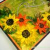 Mixed Media Green Themed Quilled Greeting Card Cum Scrapbook image