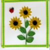 Bright Sunflowers Handmade Greeting Card image Bright Sunflowers Handmade Greeting Card image