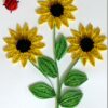 Bright Sunflowers Handmade Greeting Card image Bright Sunflowers Handmade Greeting Card image
