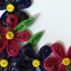 Awesome Purple And Pink Flowers Greeting Card image