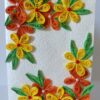 Beautiful Yellow And Orange Flowers Greeting Card image
