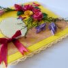 Modern Yellow Shaded Greeting Card image Modern Yellow Shaded Greeting Card image