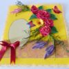 Modern Yellow Shaded Greeting Card image Modern Yellow Shaded Greeting Card image