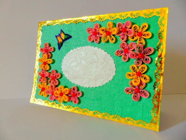 Beautiful Small Flowers Greeting Card image Beautiful Small Flowers Greeting Card image
