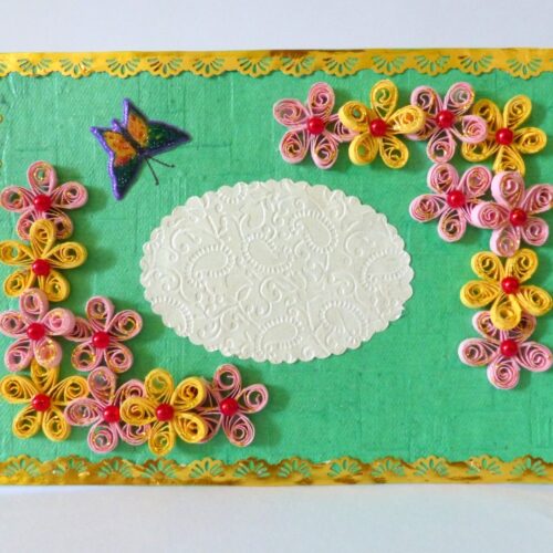 Beautiful Small Flowers Greeting Card image