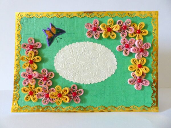 Beautiful Small Flowers Greeting Card image Beautiful Small Flowers Greeting Card image