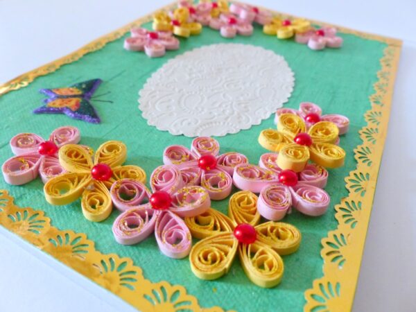 Beautiful Small Flowers Greeting Card image Beautiful Small Flowers Greeting Card image