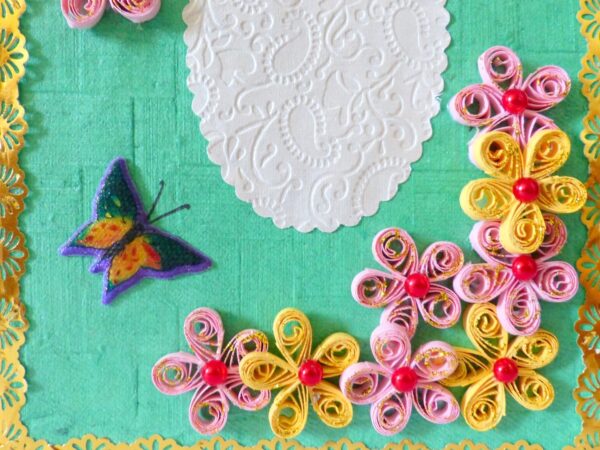 Beautiful Small Flowers Greeting Card image Beautiful Small Flowers Greeting Card image