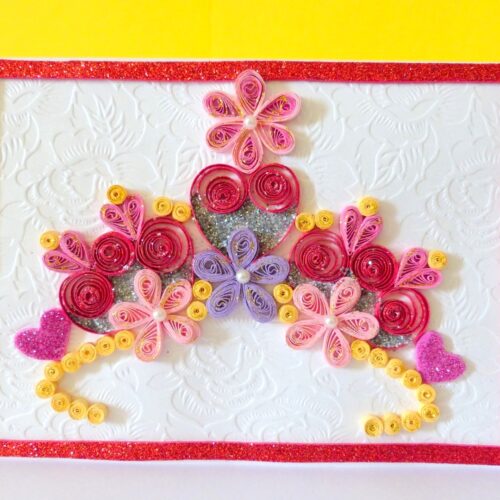Sparkling Crown Greeting Card image