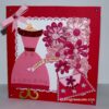 Beautiful Pink Birthday Card For Girl image