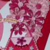Beautiful Pink Birthday Card For Girl image