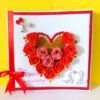 Red Roses And Pink Roses Greeting Card image