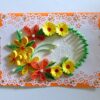 Beautiful Flower Lace Yellow Theme Greeting Card image Beautiful Flower Lace Yellow Theme Greeting Card image