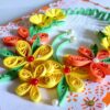 Beautiful Flower Lace Yellow Theme Greeting Card image Beautiful Flower Lace Yellow Theme Greeting Card image