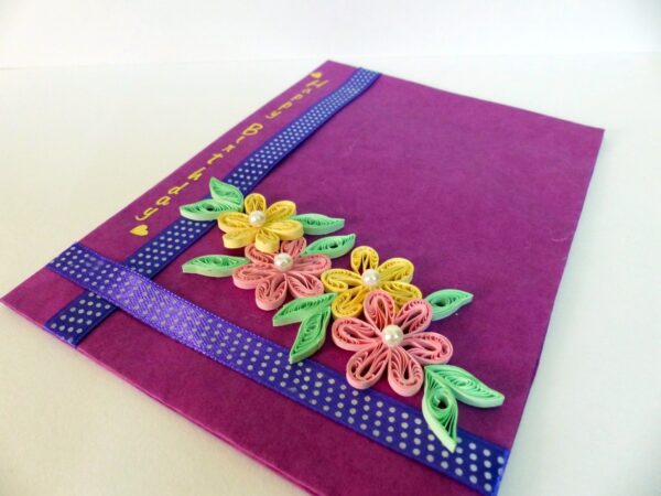 Purple Base Birthday Card image Purple Base Birthday Card image