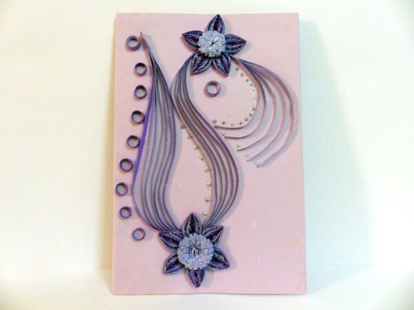 Purple Flowers Greeting Card image Purple Flowers Greeting Card image
