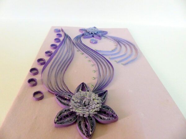 Purple Flowers Greeting Card image Purple Flowers Greeting Card image