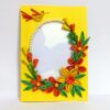 Yellow Themed Photo Frame Greeting Card image