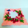 Awesome Pink Shaded Variety Flowers Greeting Card image