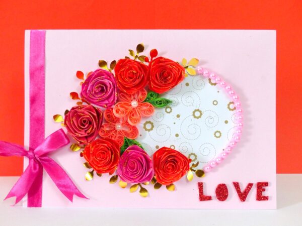 All Roses Love Valentine's Day Greeting Card image