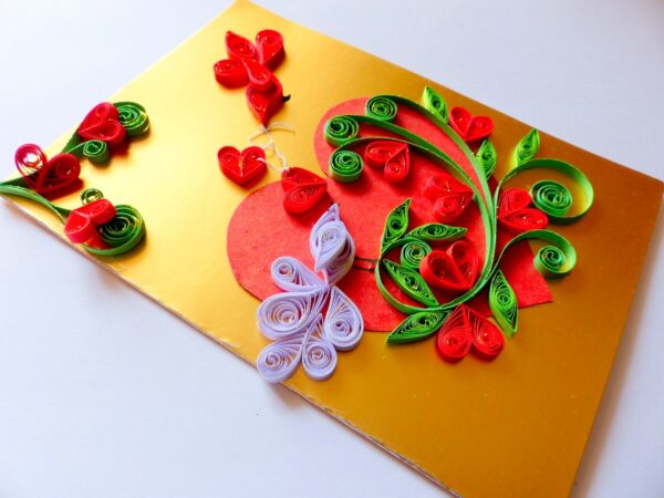 Bird Spreading Love Greeting Card image Bird Spreading Love Greeting Card image
