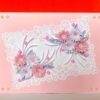 Sweet Pink and White Flowers Greeting Card image