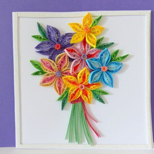 Flower Bouquet Greeting Card image