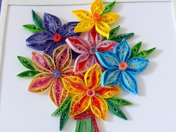 Flower Bouquet Greeting Card image Flower Bouquet Greeting Card image