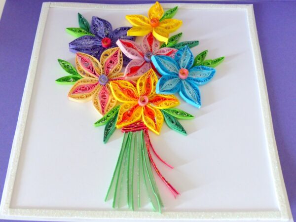 Flower Bouquet Greeting Card image Flower Bouquet Greeting Card image