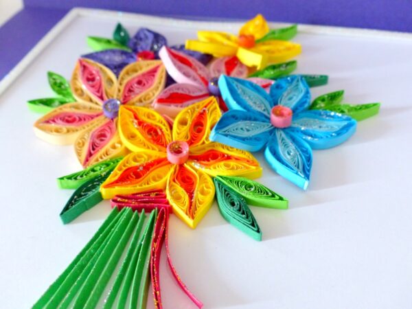 Flower Bouquet Greeting Card image Flower Bouquet Greeting Card image