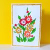 Flower Painting Handmade Greeting Card image