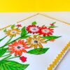 Flower Painting Handmade Greeting Card image